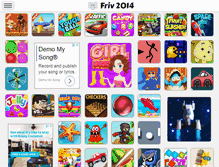 Tablet Screenshot of friv2014.com